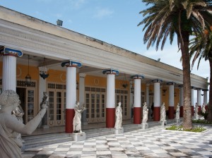 Achilleion Palace, The Island of Corfu, Greece, April 2012